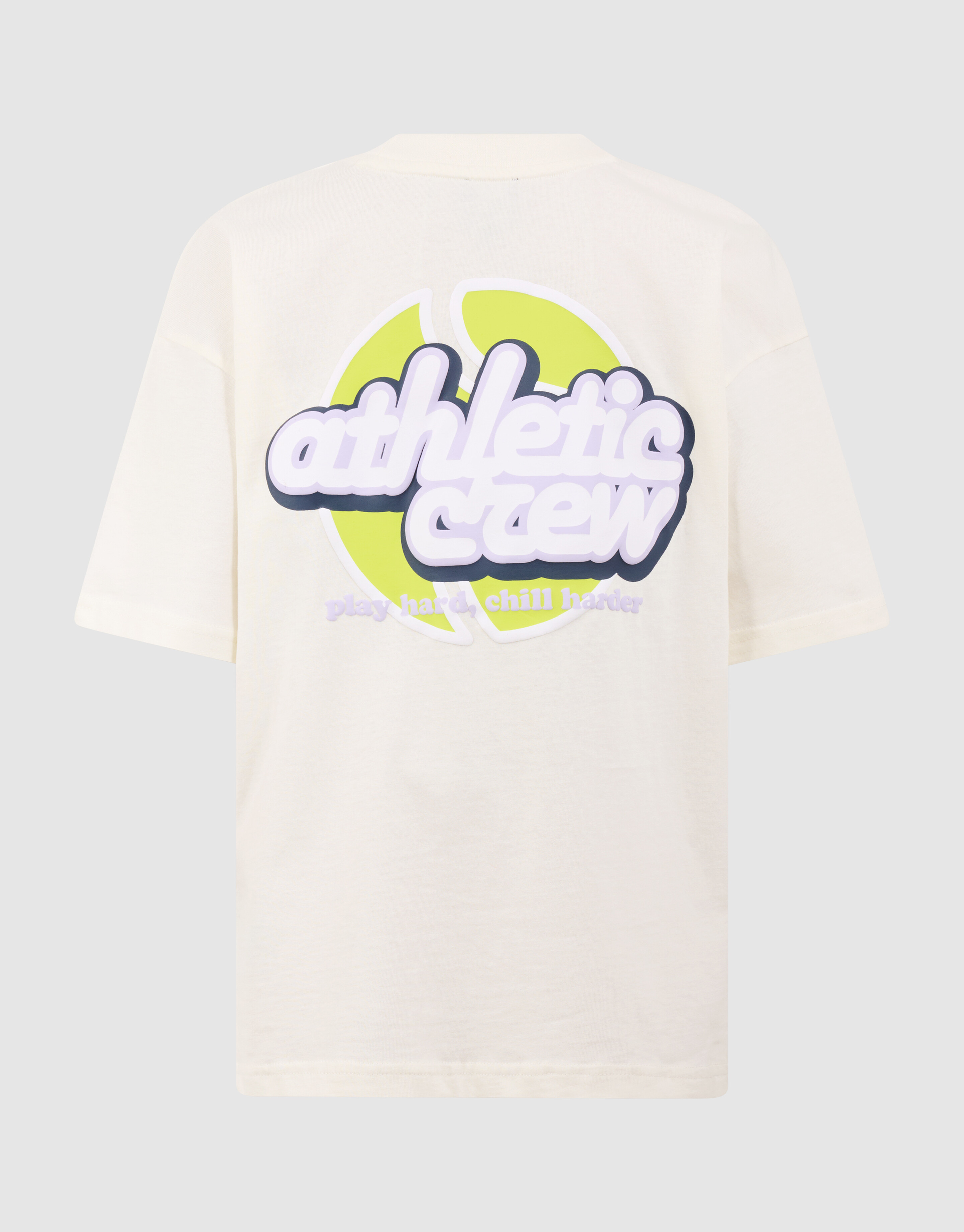 Athletic Artwork T-Shirt Gebrochen Wei&szlig; SHOEBY BOYS