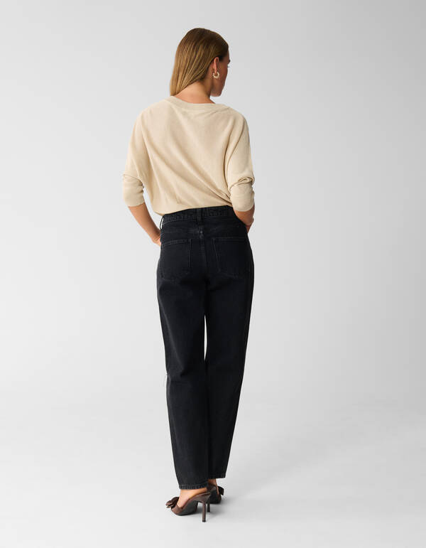 Straight Fit Jeans Zwart SHOEBY WOMEN