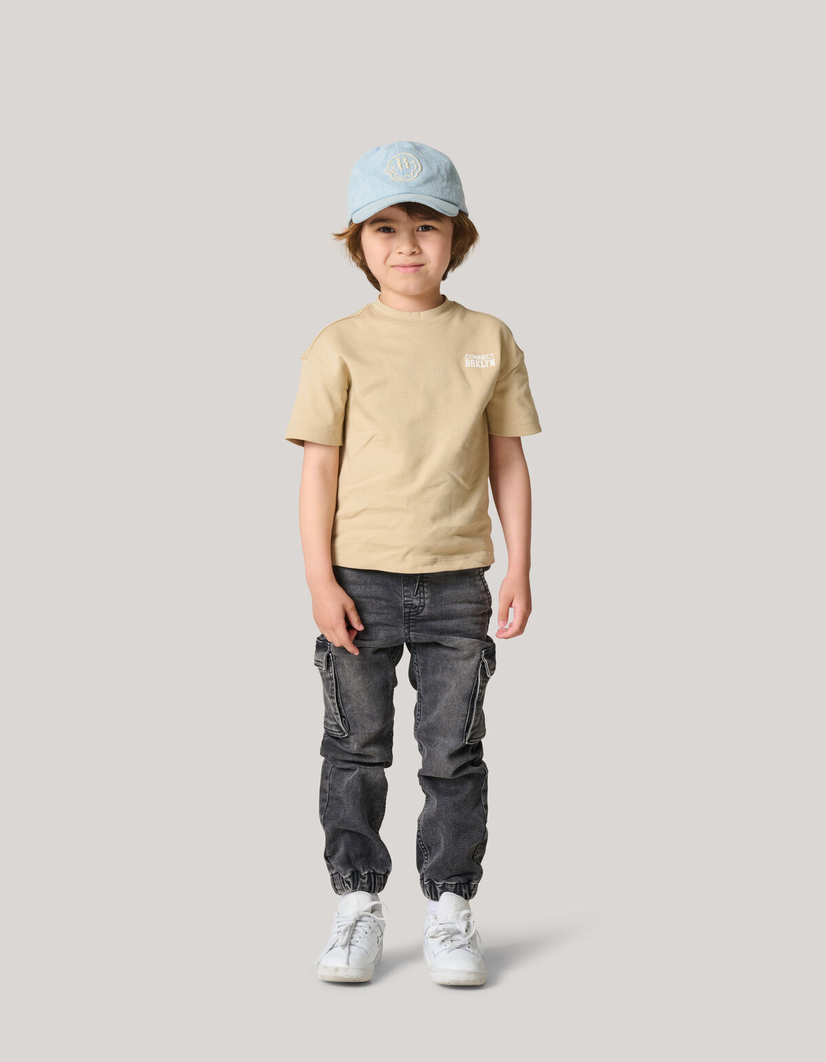 Kunstwerk T-shirt Sand SHOEBY BOYS