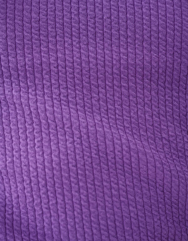 Kabel Ruffle Longsleeeve Top Lila SHOEBY GIRLS