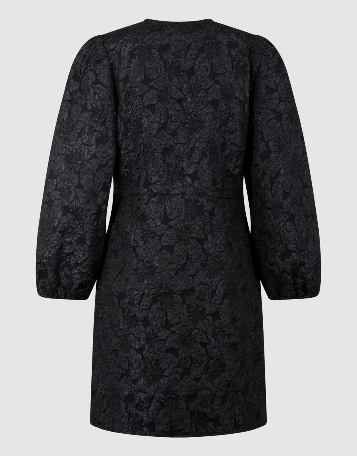 Jacquard-Wickel-Minikleid Schwarz SHOEBY WOMEN