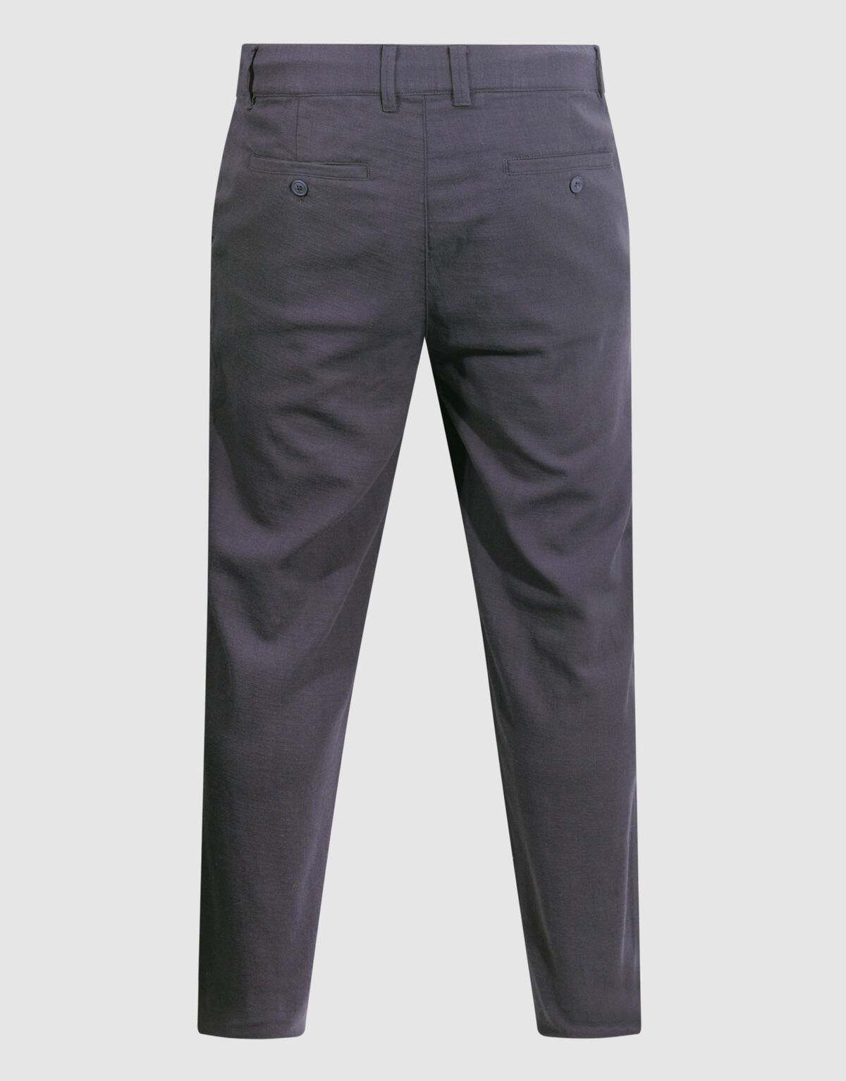 Struktur Regular Fit Hose Dunkelgrau SHOEBY MEN