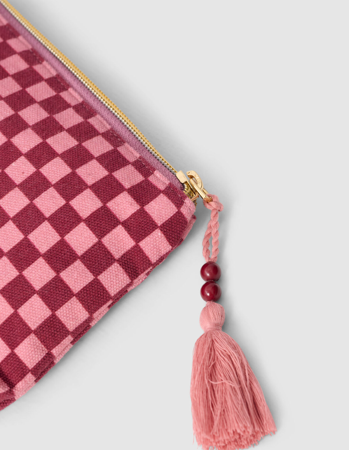 Canvas Make-up-Tasche Hellrosa SHOEBY ACCESSOIRES