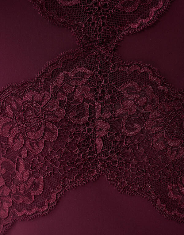 Kanten Body Dunkelrot SHOEBY WOMEN