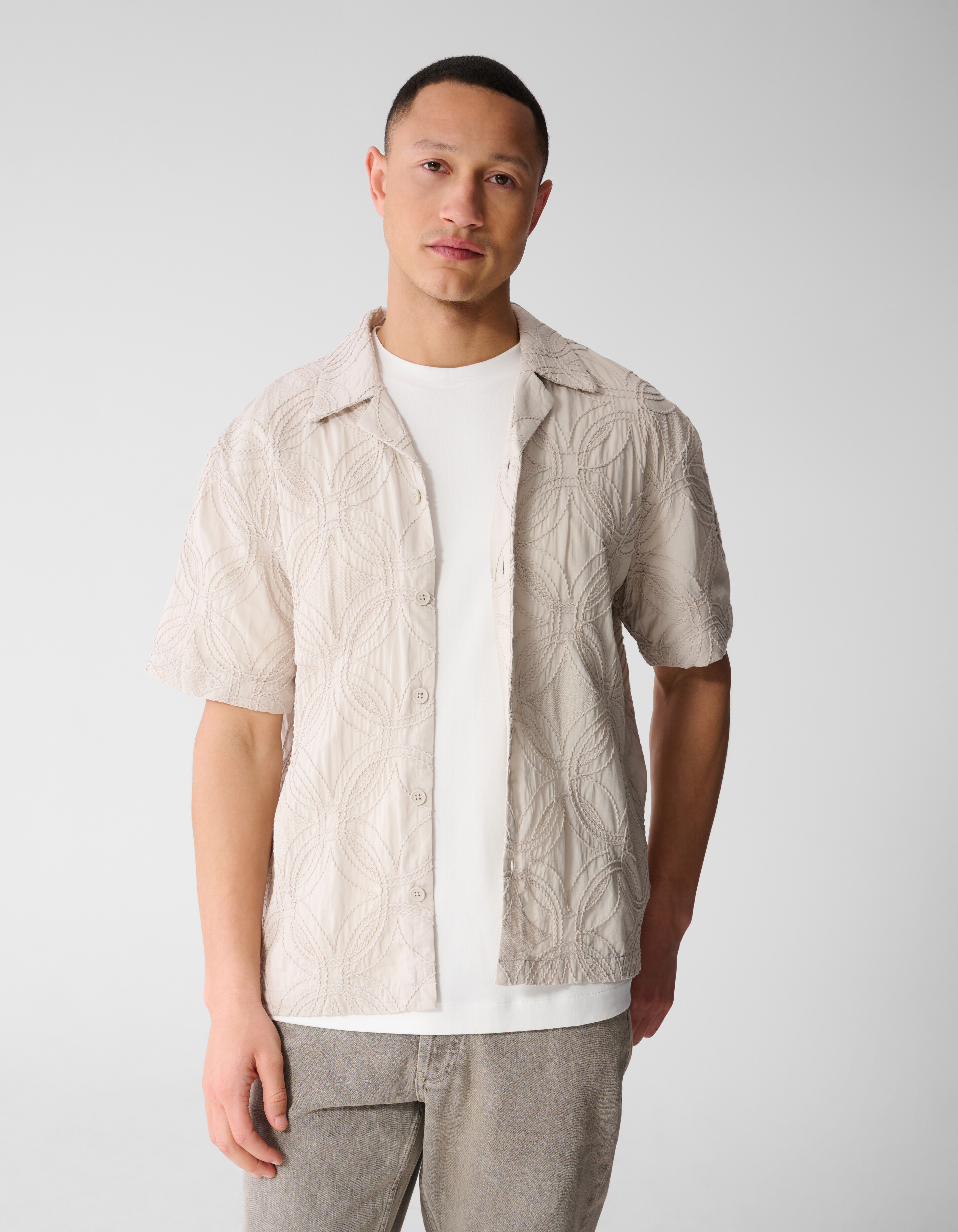 All Over Cord Hemdjacke Sand SHOEBY MEN