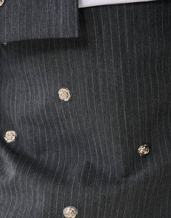 Studs Skort Dunkelgrau SHOEBY GIRLS