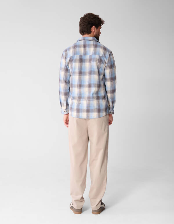 Kariertes Hemd Hellblau SHOEBY MEN