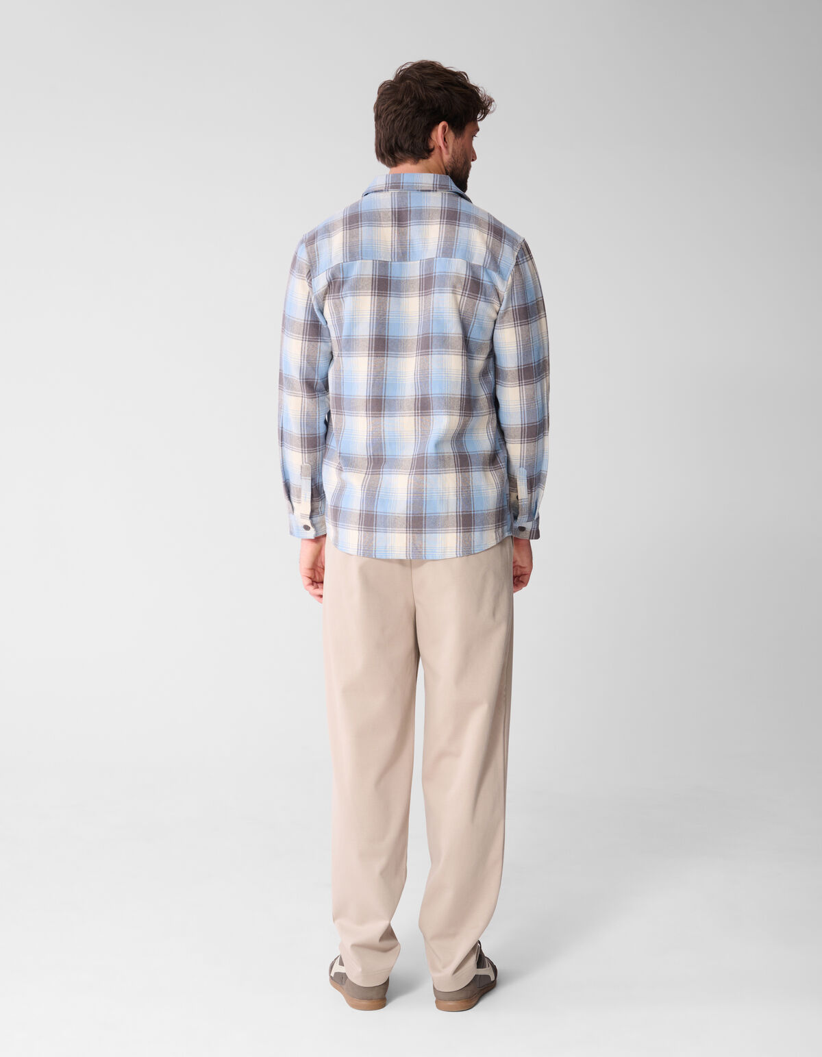 Kariertes Hemd Hellblau SHOEBY MEN