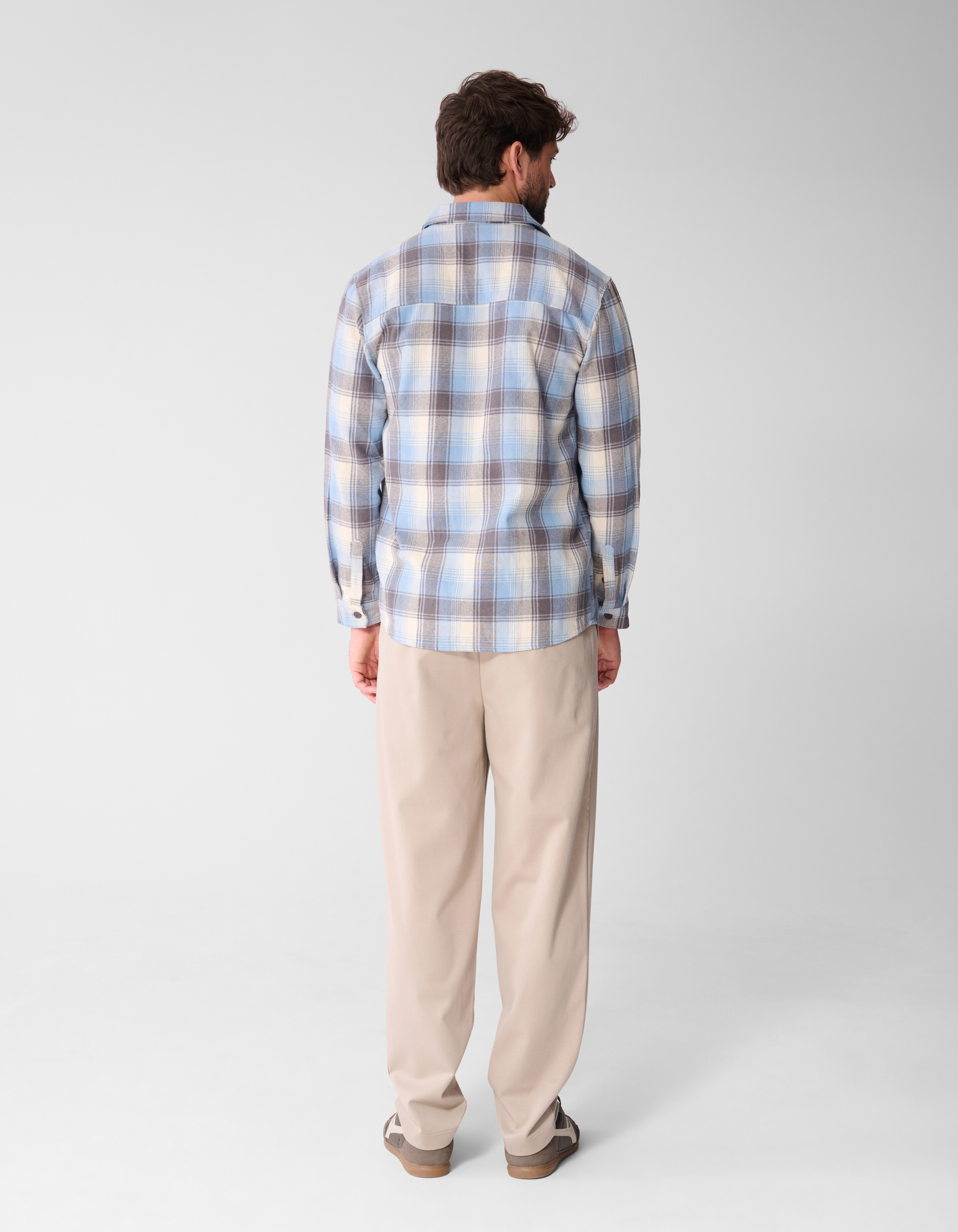 Kariertes Hemd Hellblau SHOEBY MEN