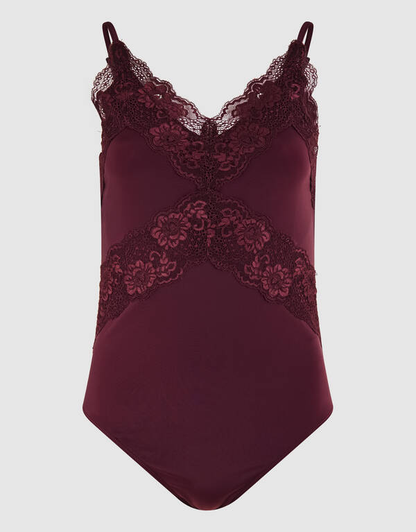 Kanten Body Dunkelrot SHOEBY WOMEN