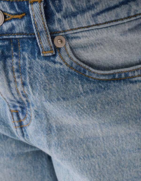 Jeans in lockerer Passform Hellblau SHOEBY GIRLS