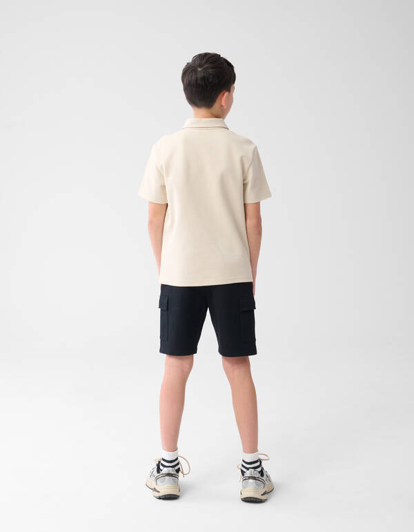 Cargo Jog Short Schwarz SHOEBY BOYS