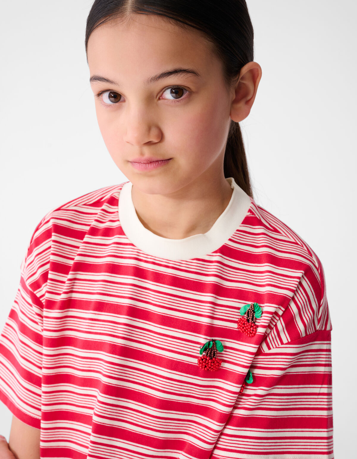 Cherry T-Shirt Rot SHOEBY GIRLS