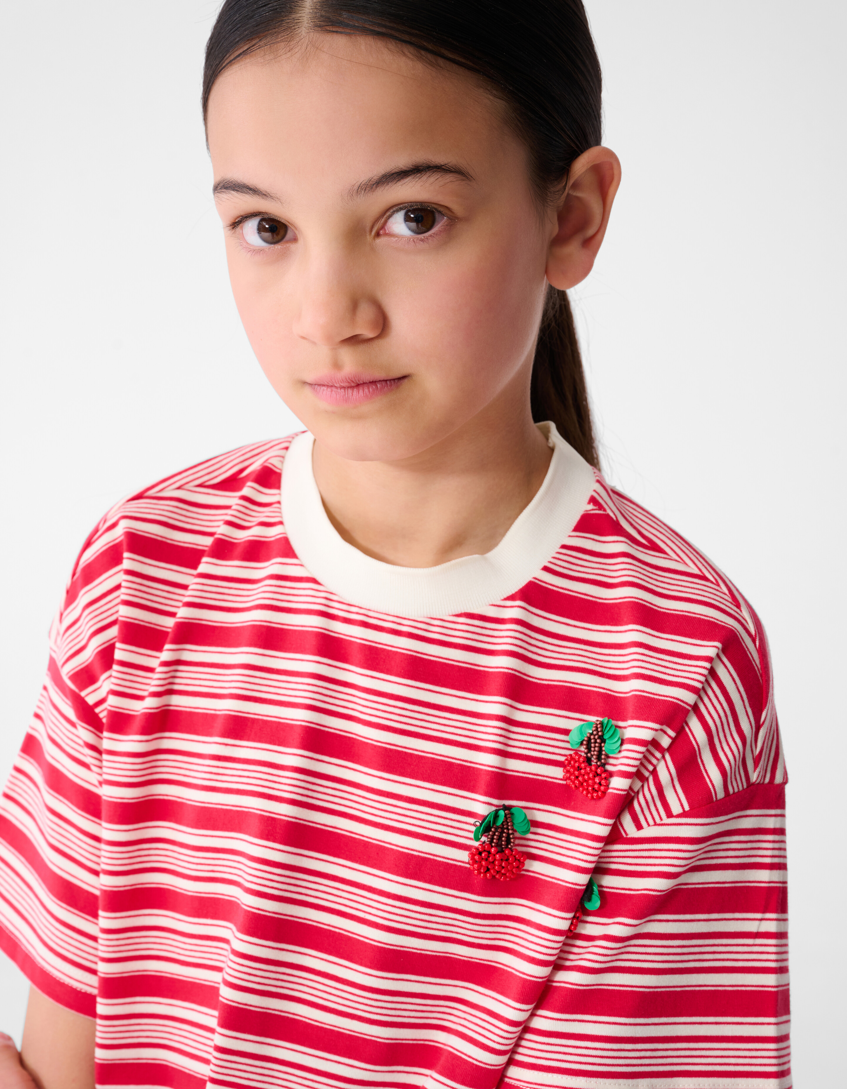 Cherry T-Shirt Rot SHOEBY GIRLS
