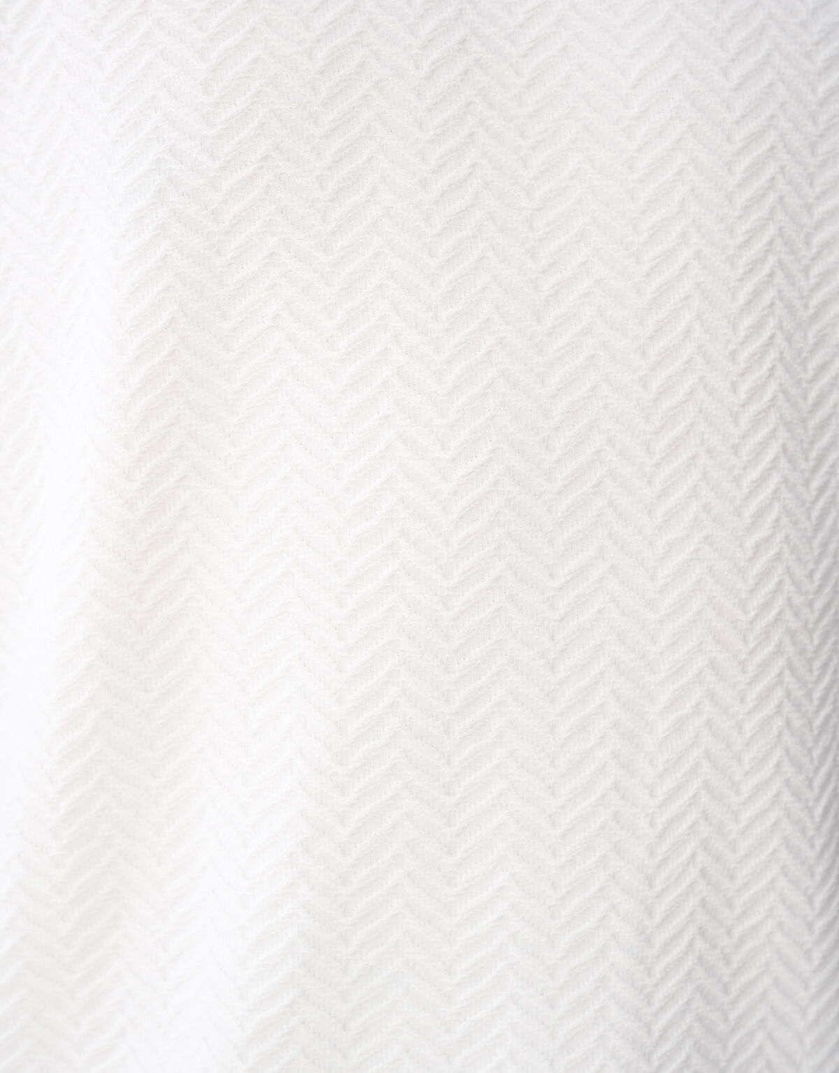 Texturiertes Jacquard-T-Shirt Off White SHOEBY MEN