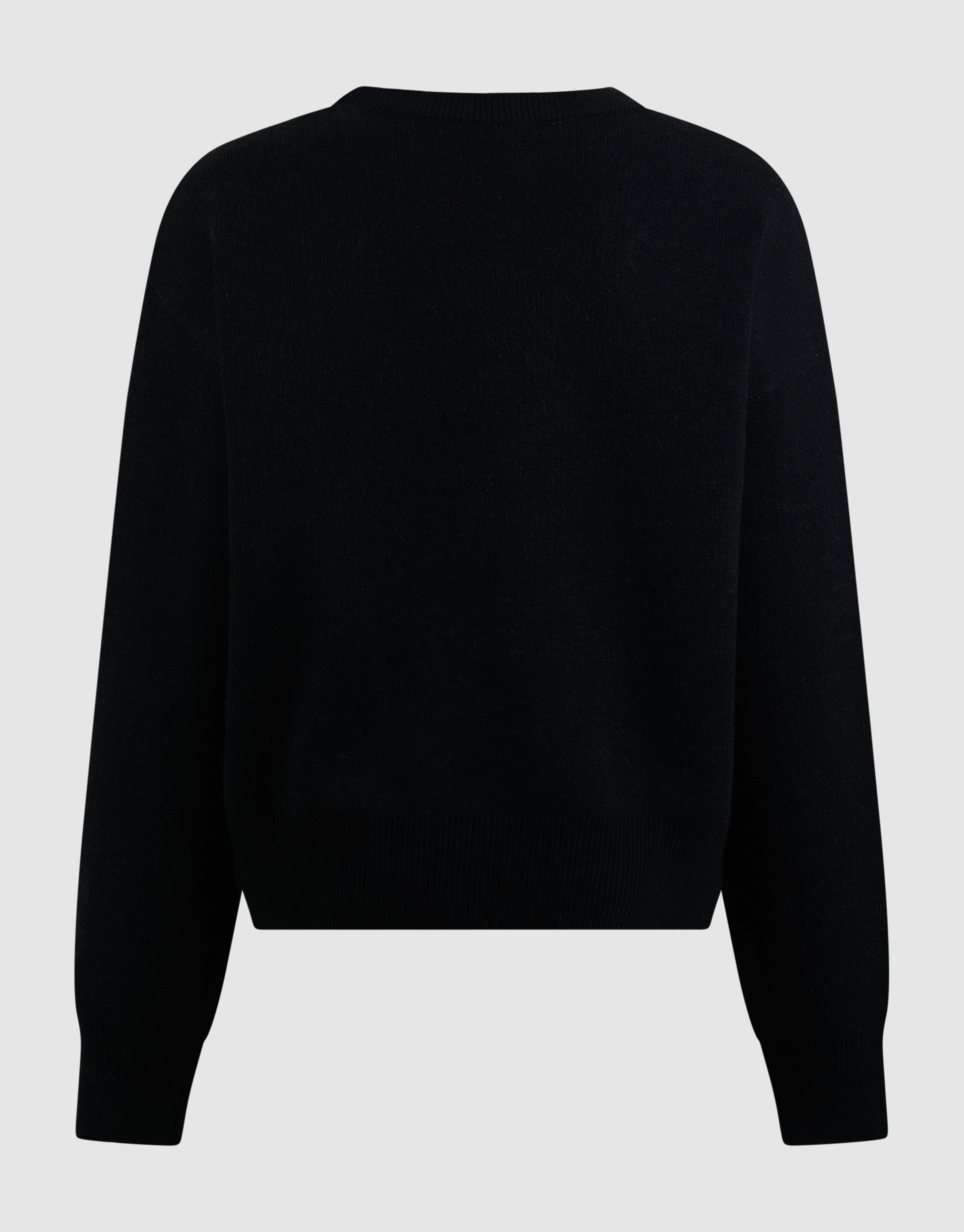 Gestrickter Create Artwork Pullover Schwarz SHOEBY GIRLS