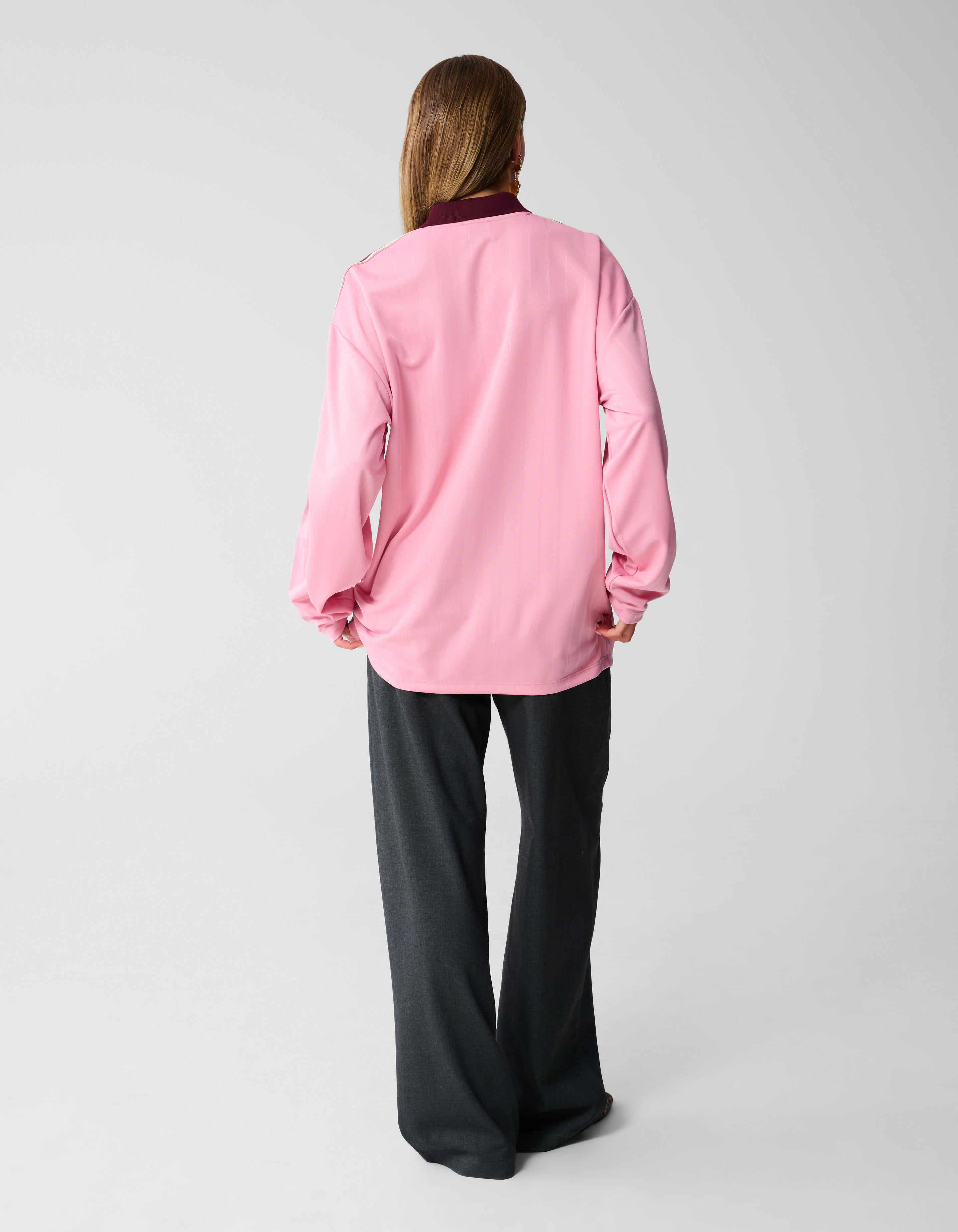 Baseball-T-Shirt in Übergröße Roze SHOEBY WOMEN