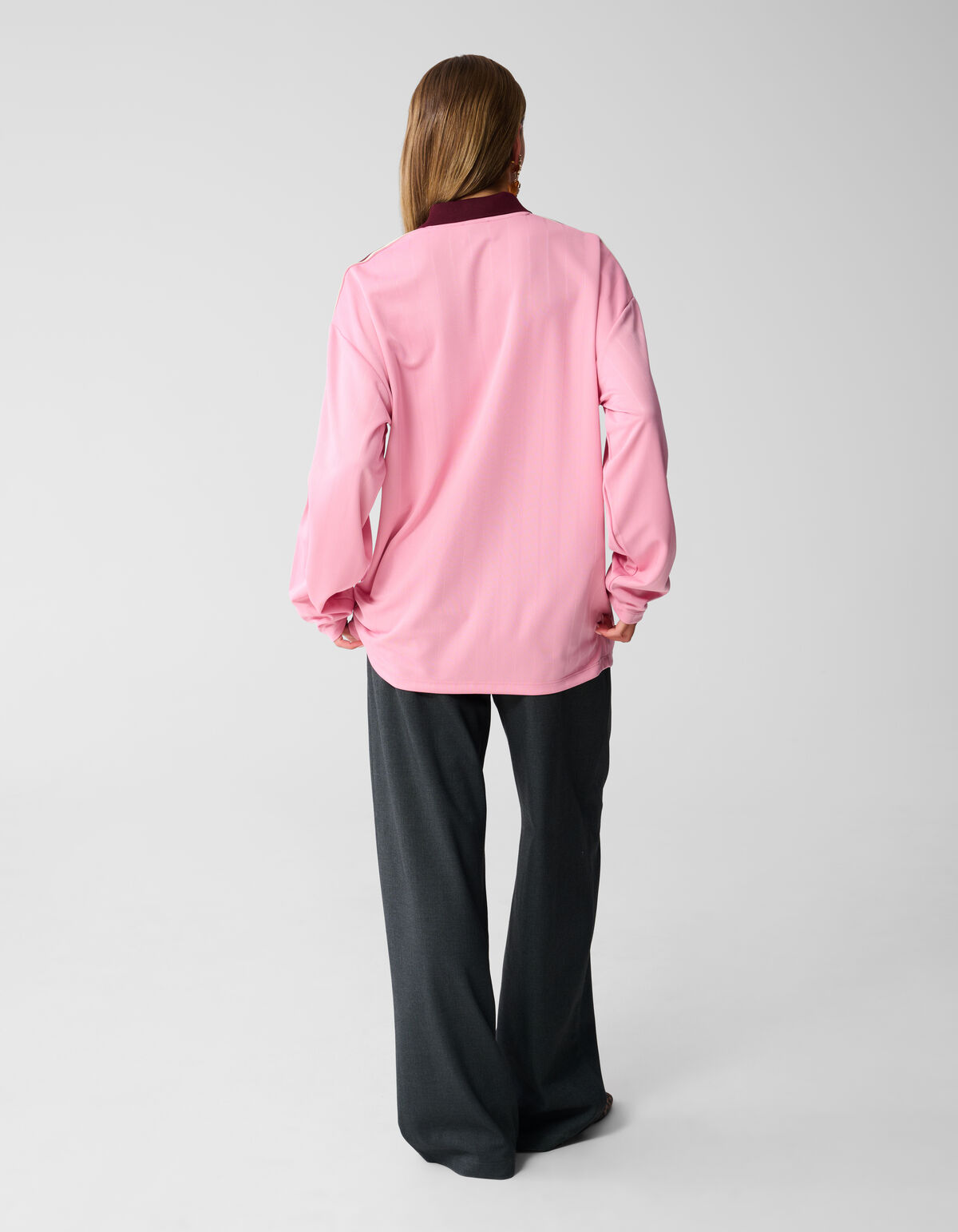 Baseball-T-Shirt in Übergröße Roze SHOEBY WOMEN