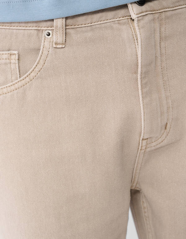 Jeans mit entspannter Passform, hellbraun SHOEBY MEN