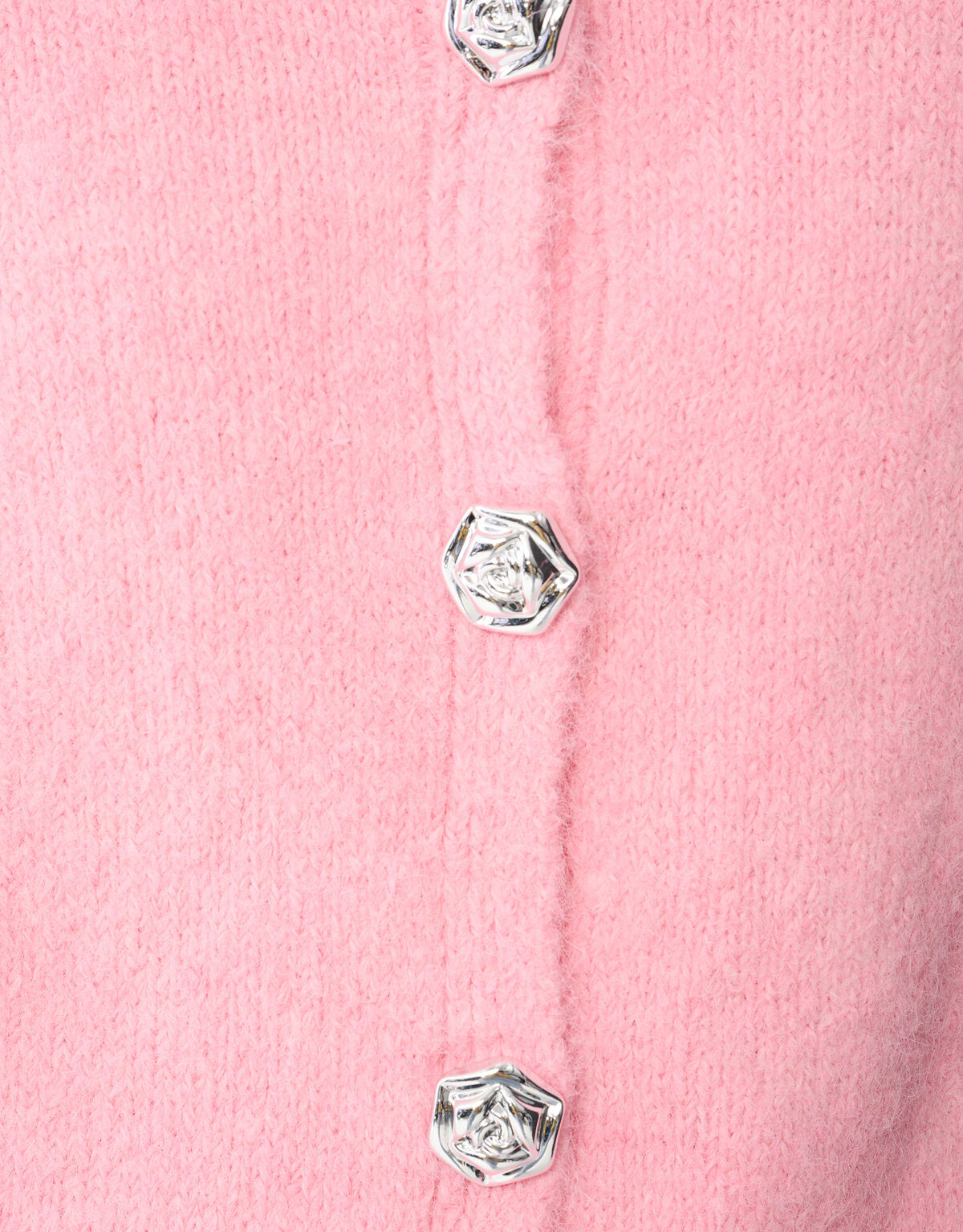 Fancy Button Weste Hellrosa SHOEBY WOMEN