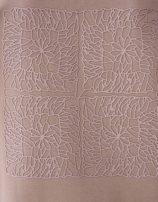 Geh&auml;keltes T-shirt Hellbraun SHOEBY MEN