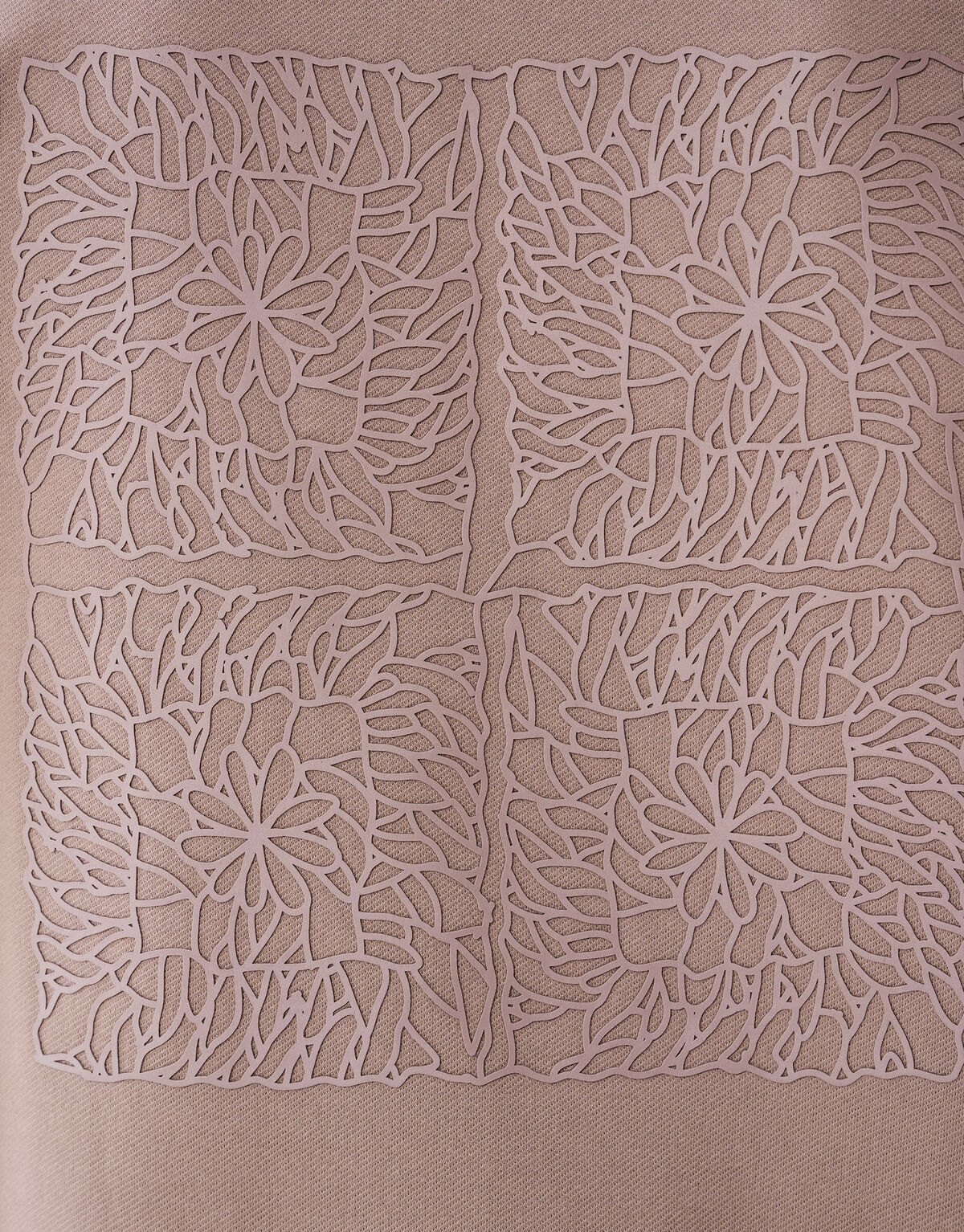 Geh&auml;keltes T-shirt Hellbraun SHOEBY MEN