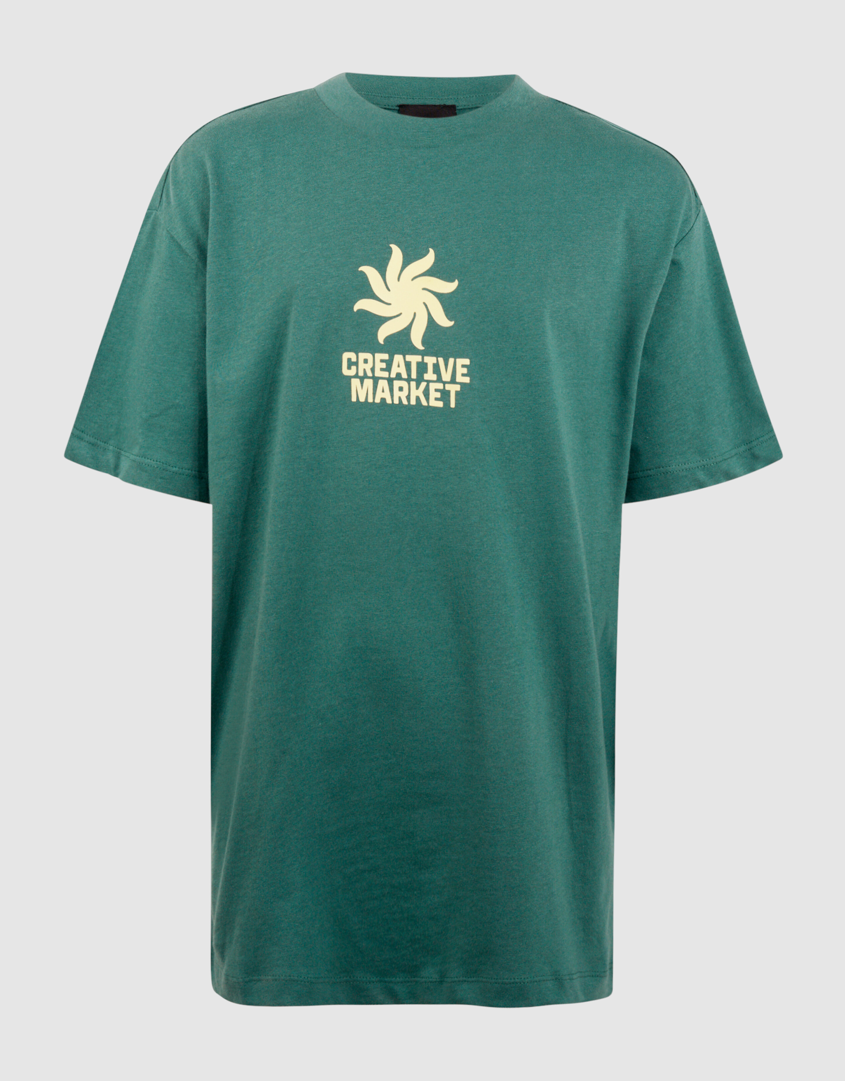 Market Artwork T-Shirt Gr&uuml;n SHOEBY BOYS