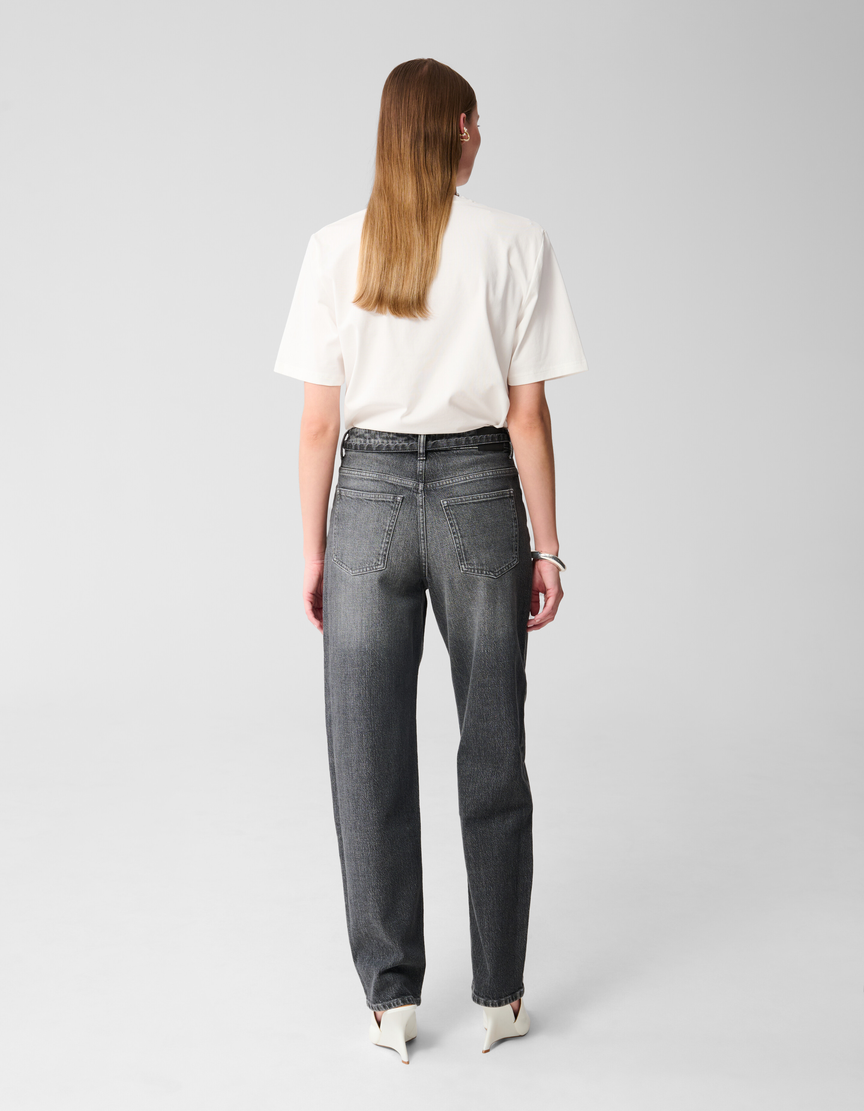 Balloon Fit Jeans Grijs SHOEBY WOMEN