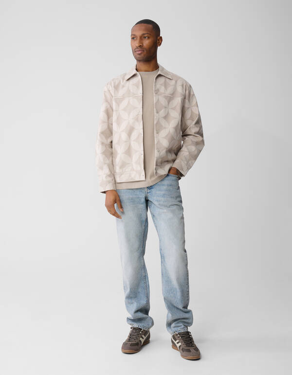 Spark Logo Jacke Hellbraun SHOEBY MEN