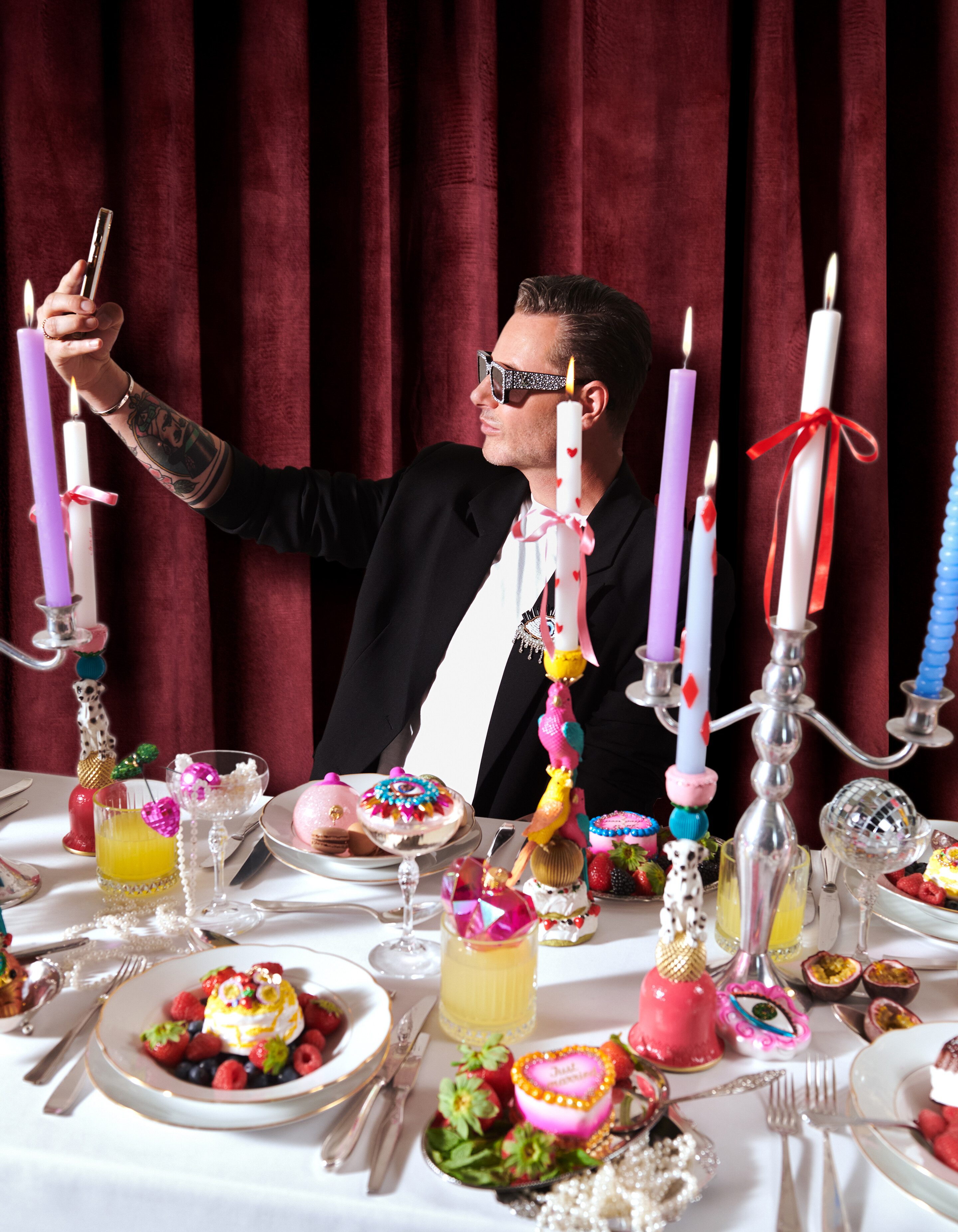 Kuckuck Zinn Weihnachtskugel Mehrfarbig By Fred SHOEBY ACCESSOIRES