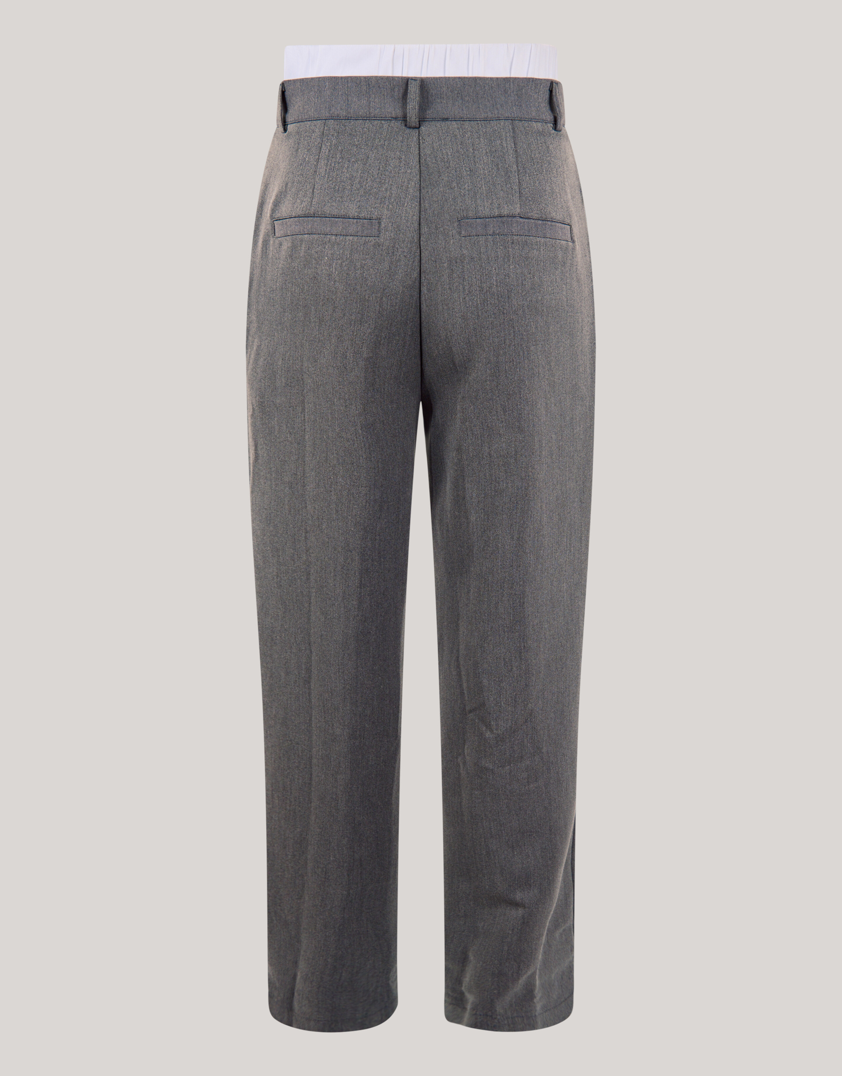 Hose mit doppeltem Bund Dunkelgrau SHOEBY WOMEN