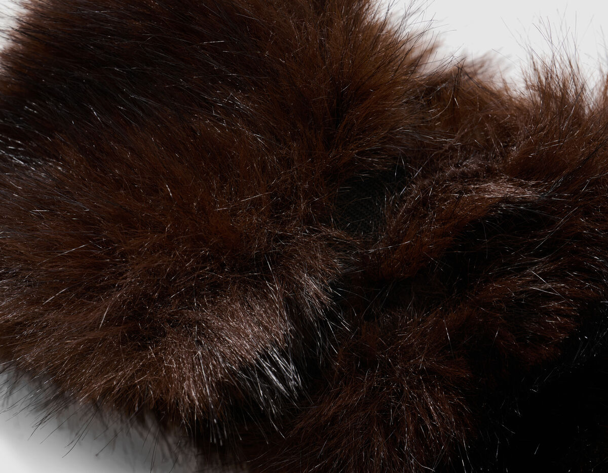 Fake-Fur-Haarband Dunkelbraun By Lonneke SHOEBY ACCESSOIRES