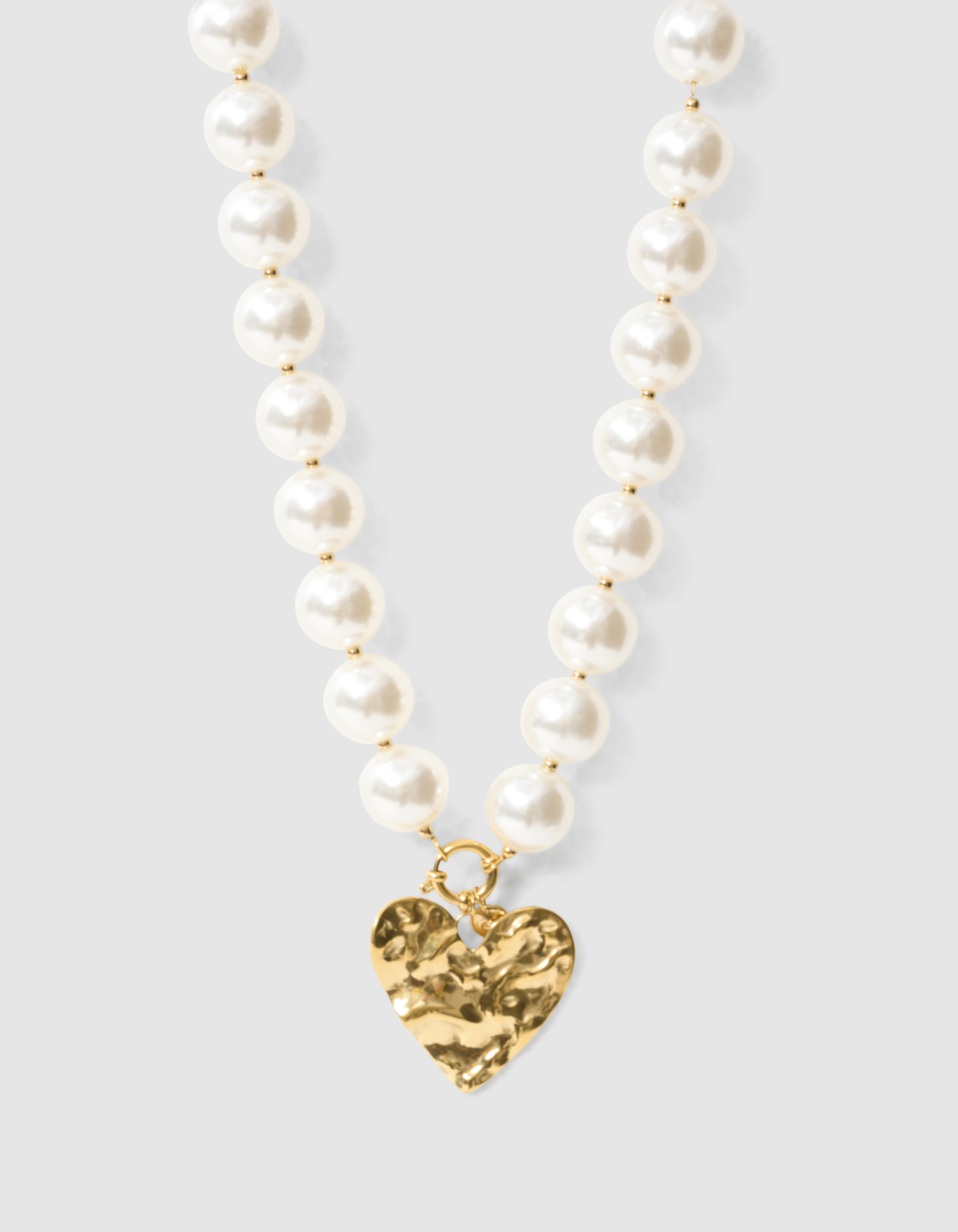 Perlenkette in Cremewei&szlig; SHOEBY ACCESSOIRES