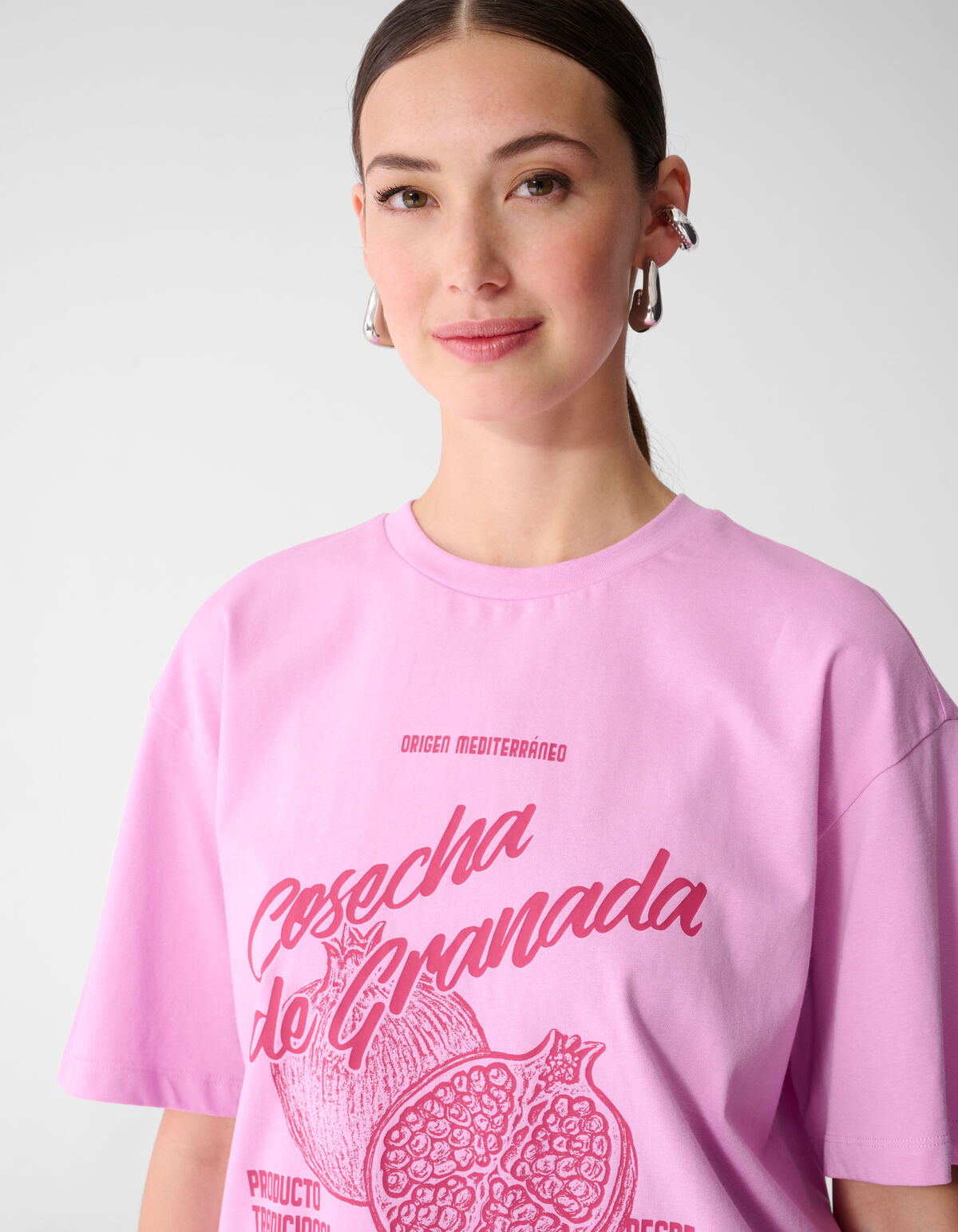 Granada Artwork T-Shirt Rosa SHOEBY WOMEN