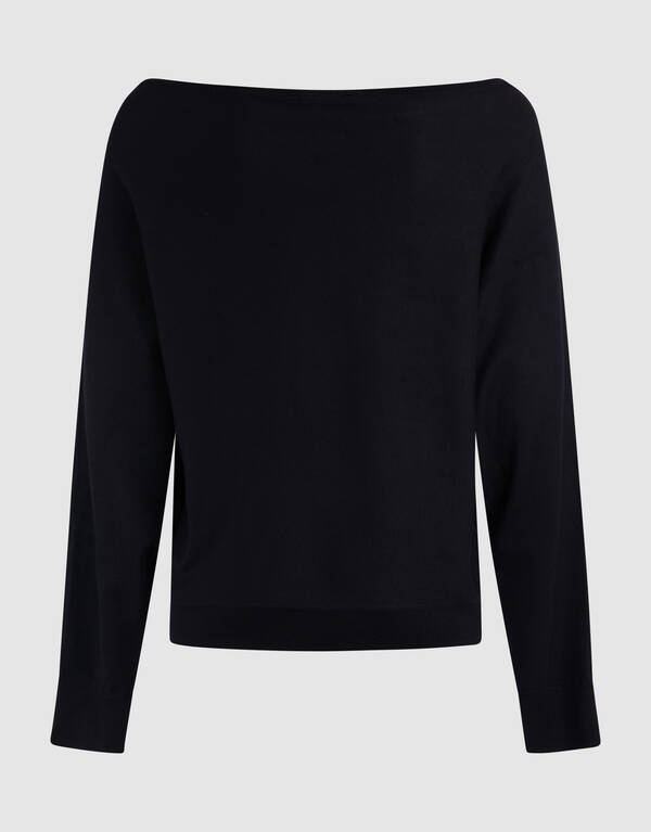 Fledermaus Pullover Schwarz SHOEBY WOMEN