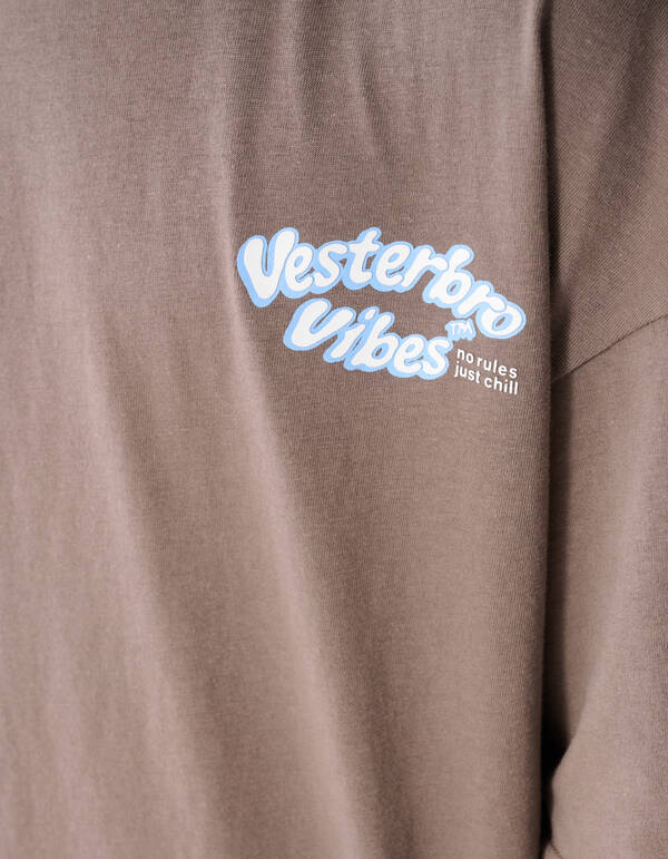 Vibes Artwork T-Shirt Braun SHOEBY BOYS