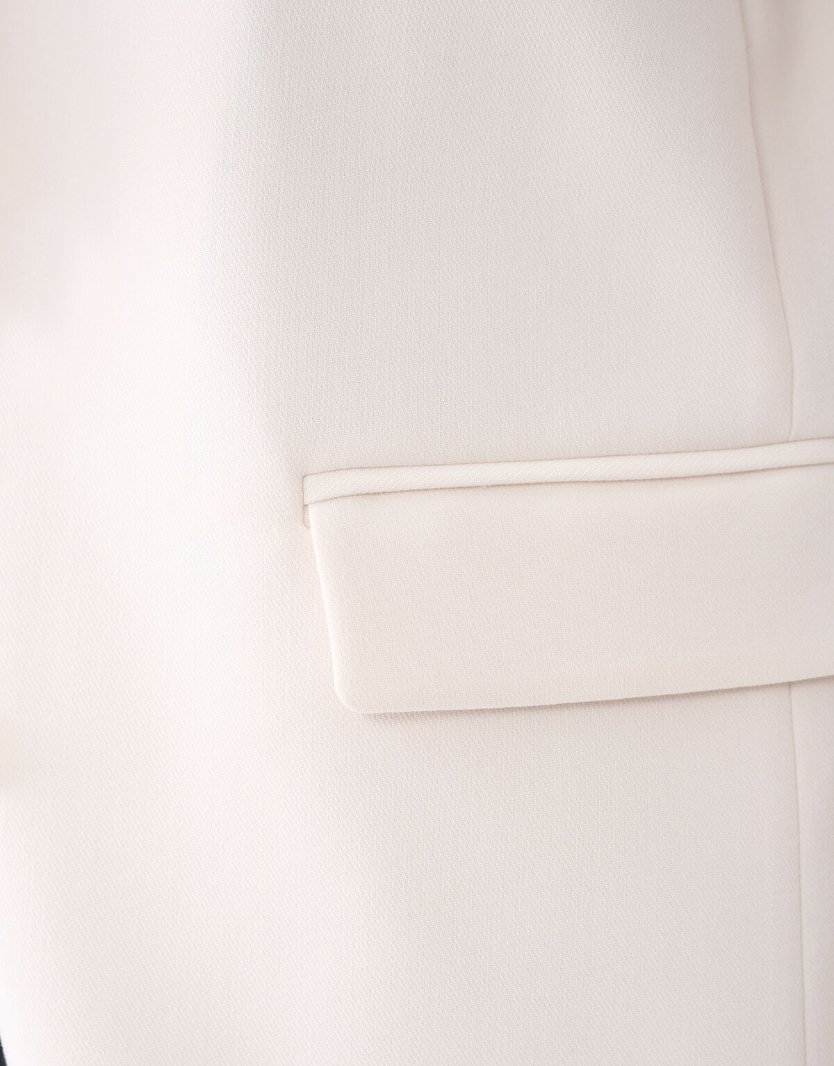 &Uuml;bergro&szlig;er Blazer Off White SHOEBY WOMEN