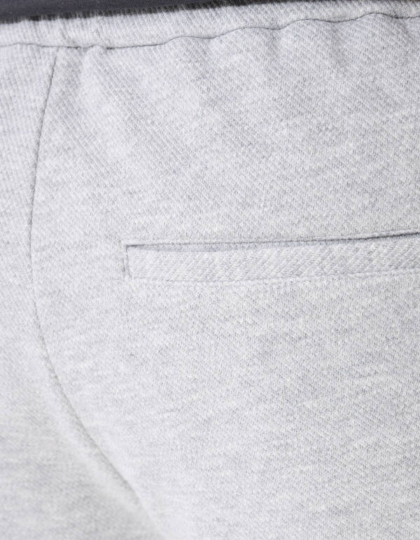 Struktur Regular Fit Shorts Grau SHOEBY MEN