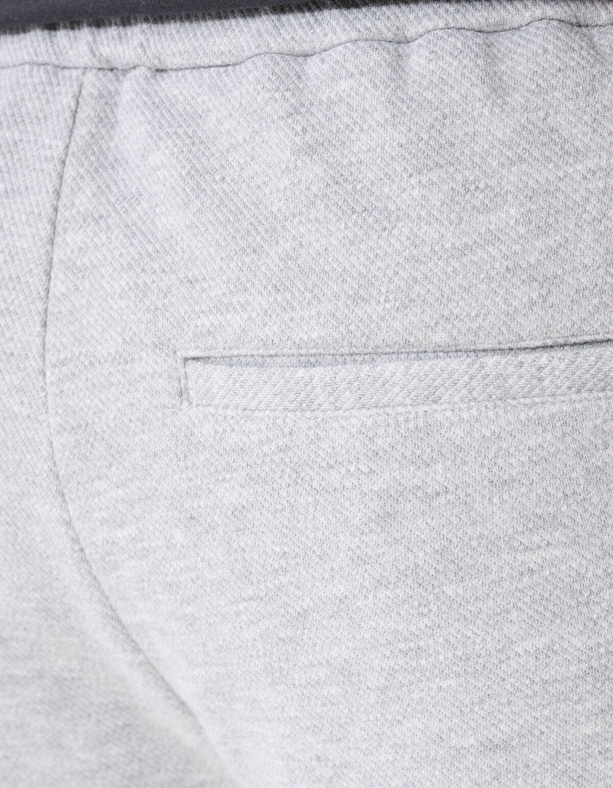 Struktur Regular Fit Shorts Grau SHOEBY MEN