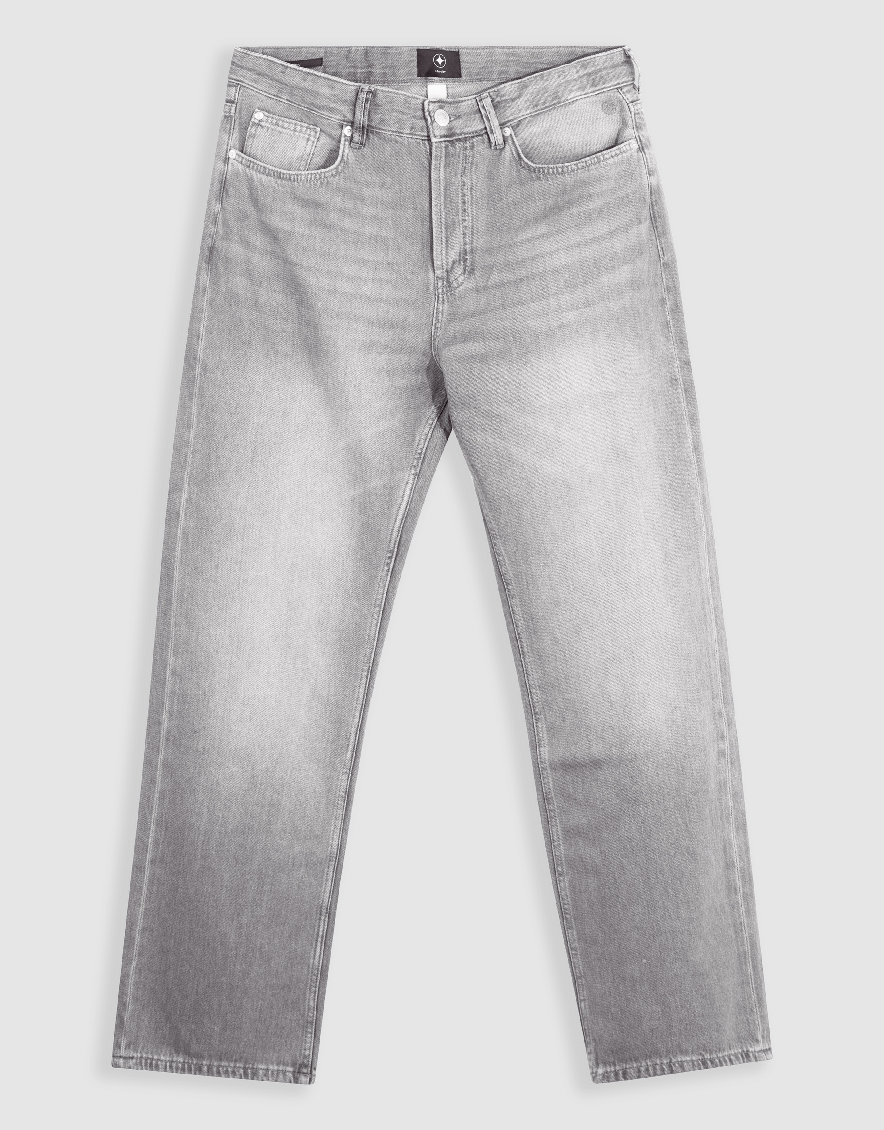 Relaxed Fit Jeans Grau SHOEBY MEN