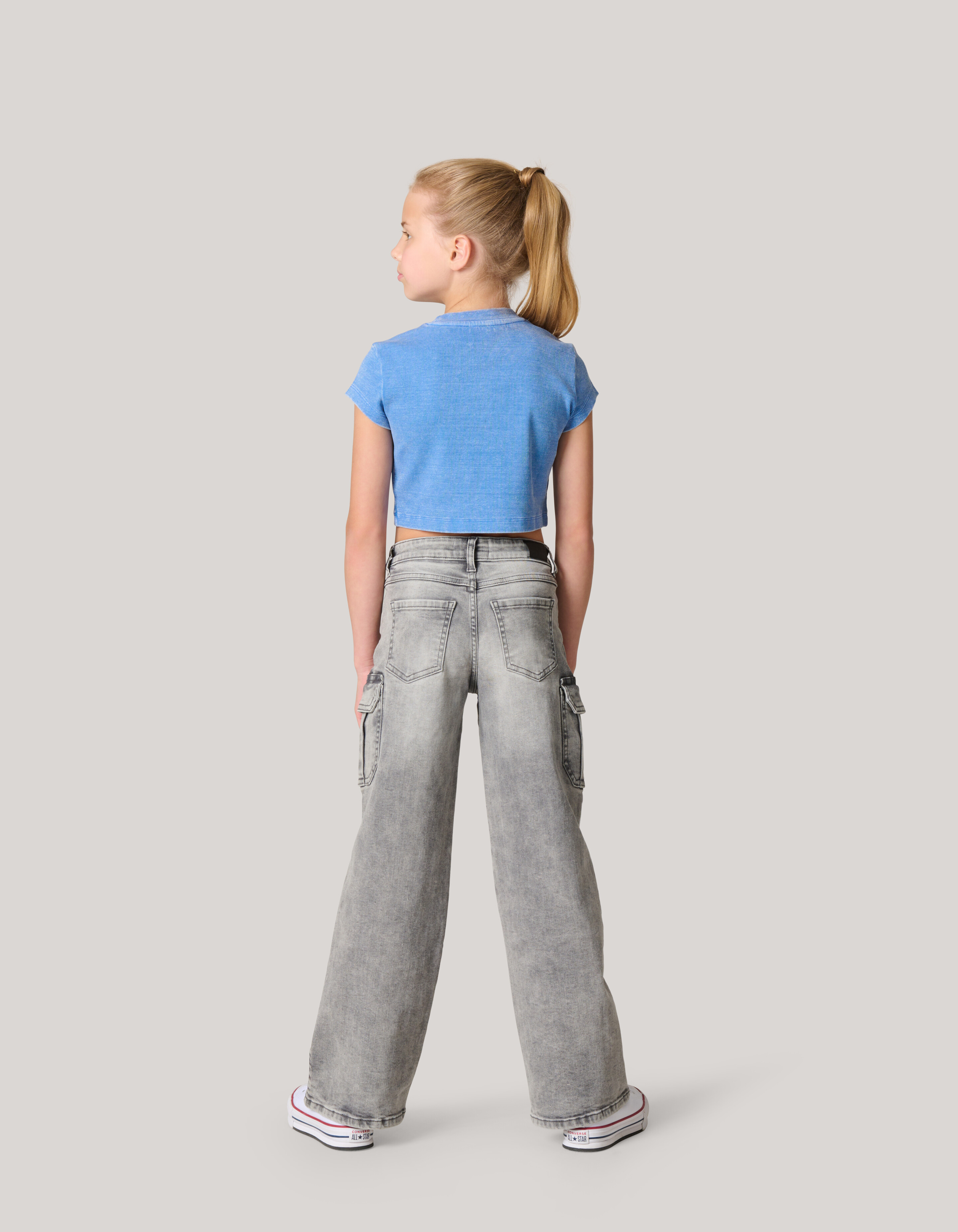 Cargo Jeans Grijs SHOEBY GIRLS