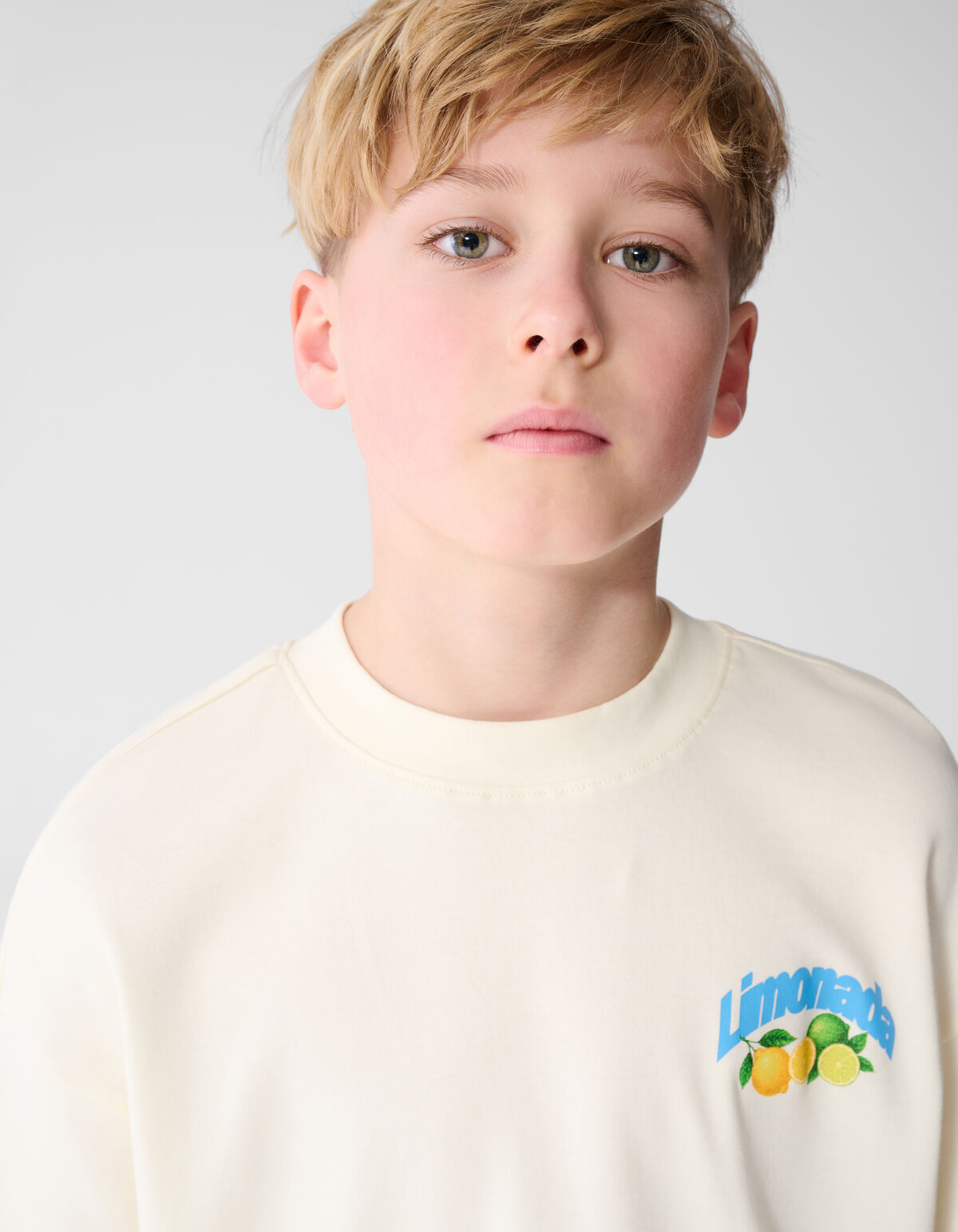 Limonada Artwork T-Shirt Gebrochen Wei&szlig; SHOEBY BOYS