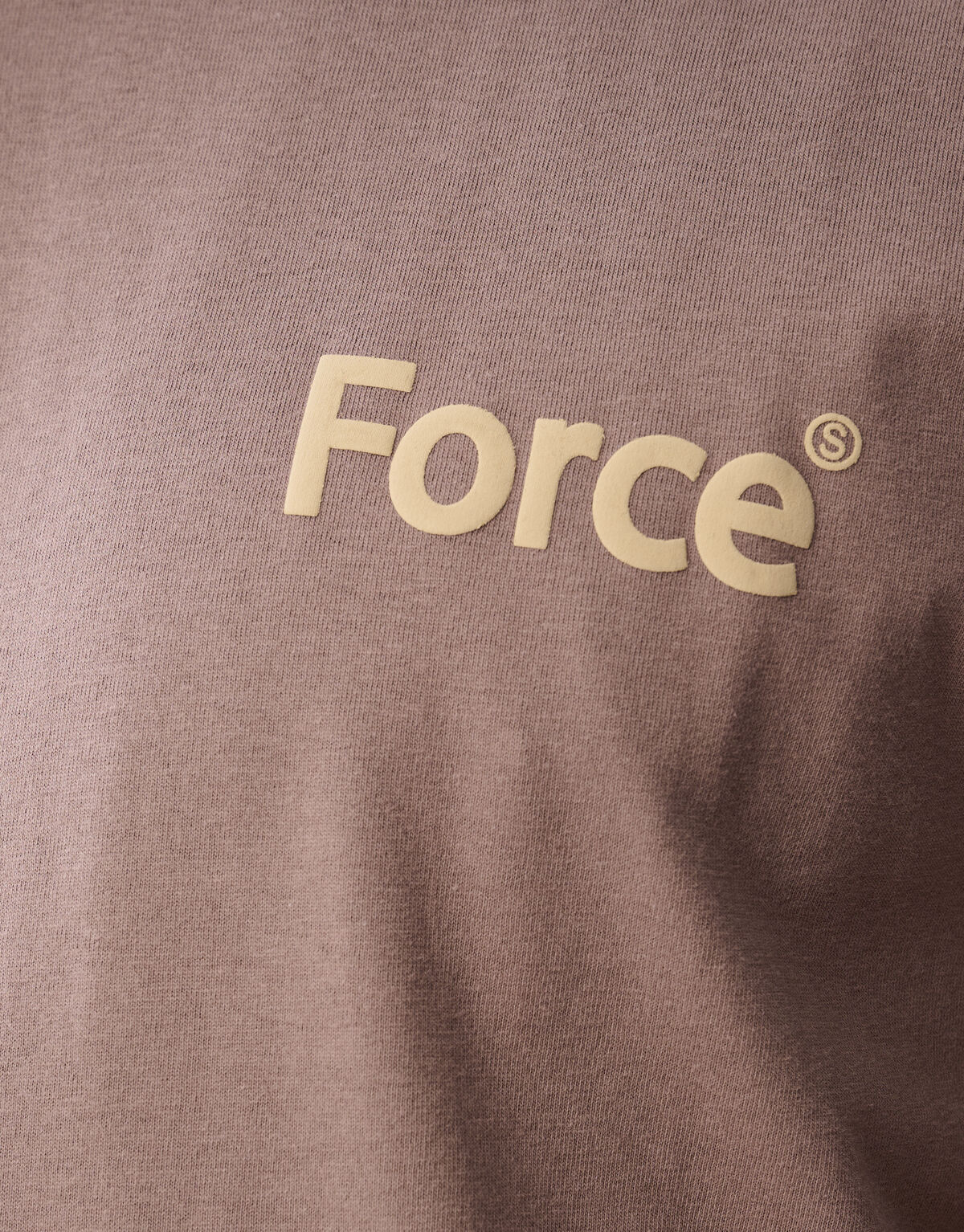 Force T-shirt Hellbraun SHOEBY MEN