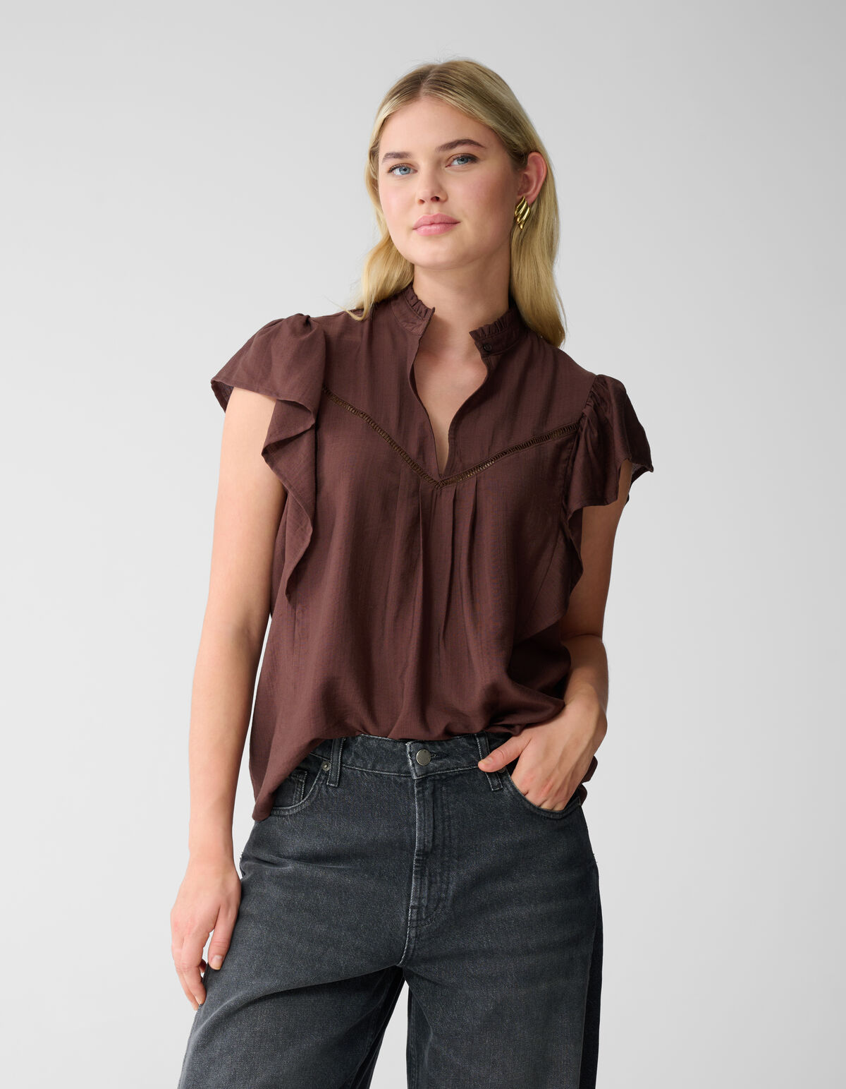 R&uuml;schentop Braun SHOEBY WOMEN