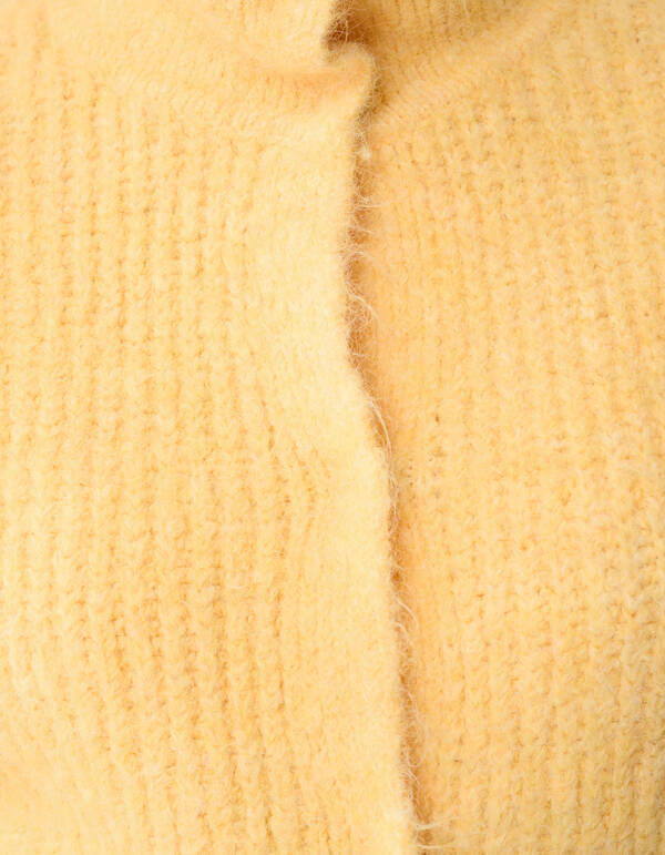 Weste mit gro&szlig;en Schultern, Gelb SHOEBY WOMEN