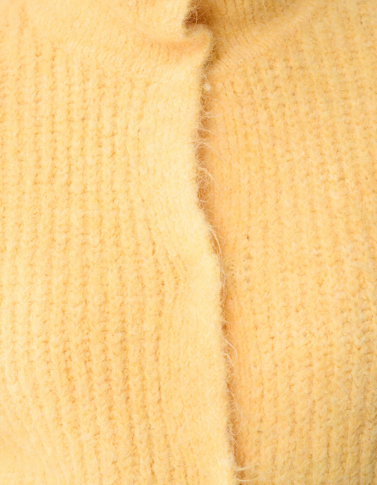 Weste mit gro&szlig;en Schultern, Gelb SHOEBY WOMEN