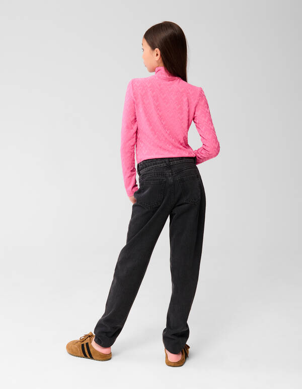 Mom Jeans Schwarz SHOEBY GIRLS