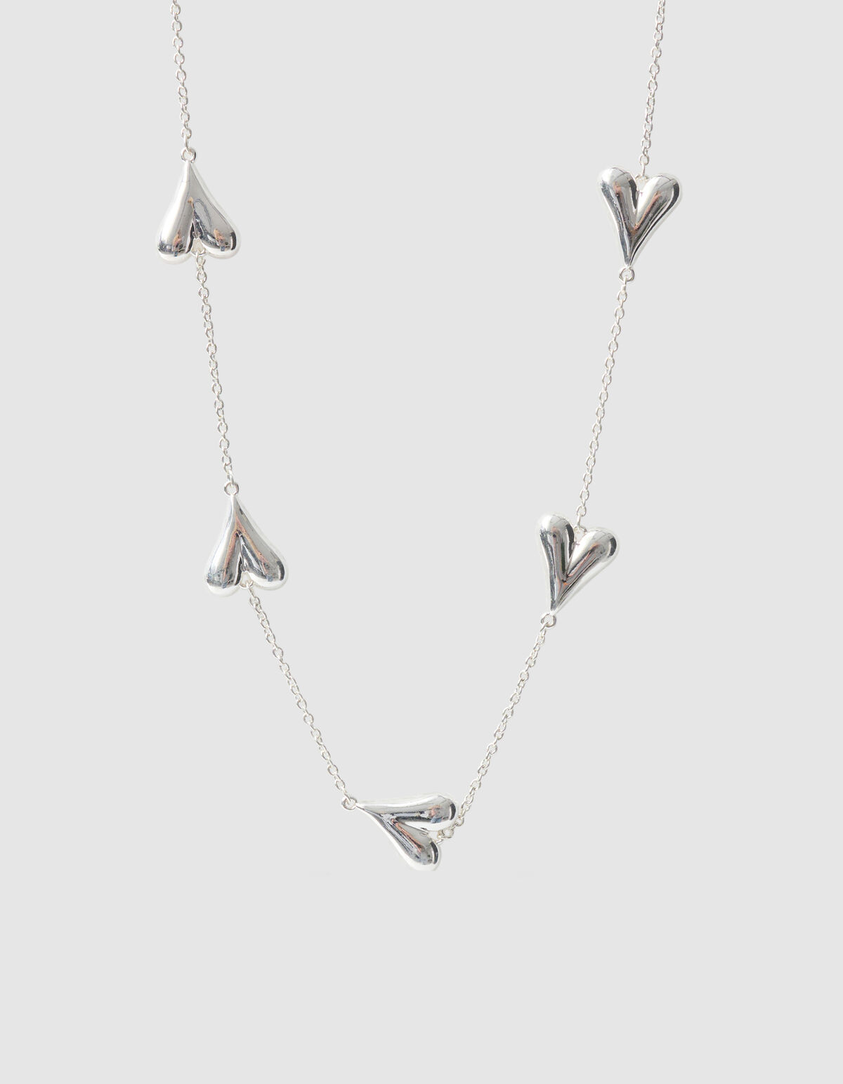 Herz Kette Silber SHOEBY ACCESSOIRES