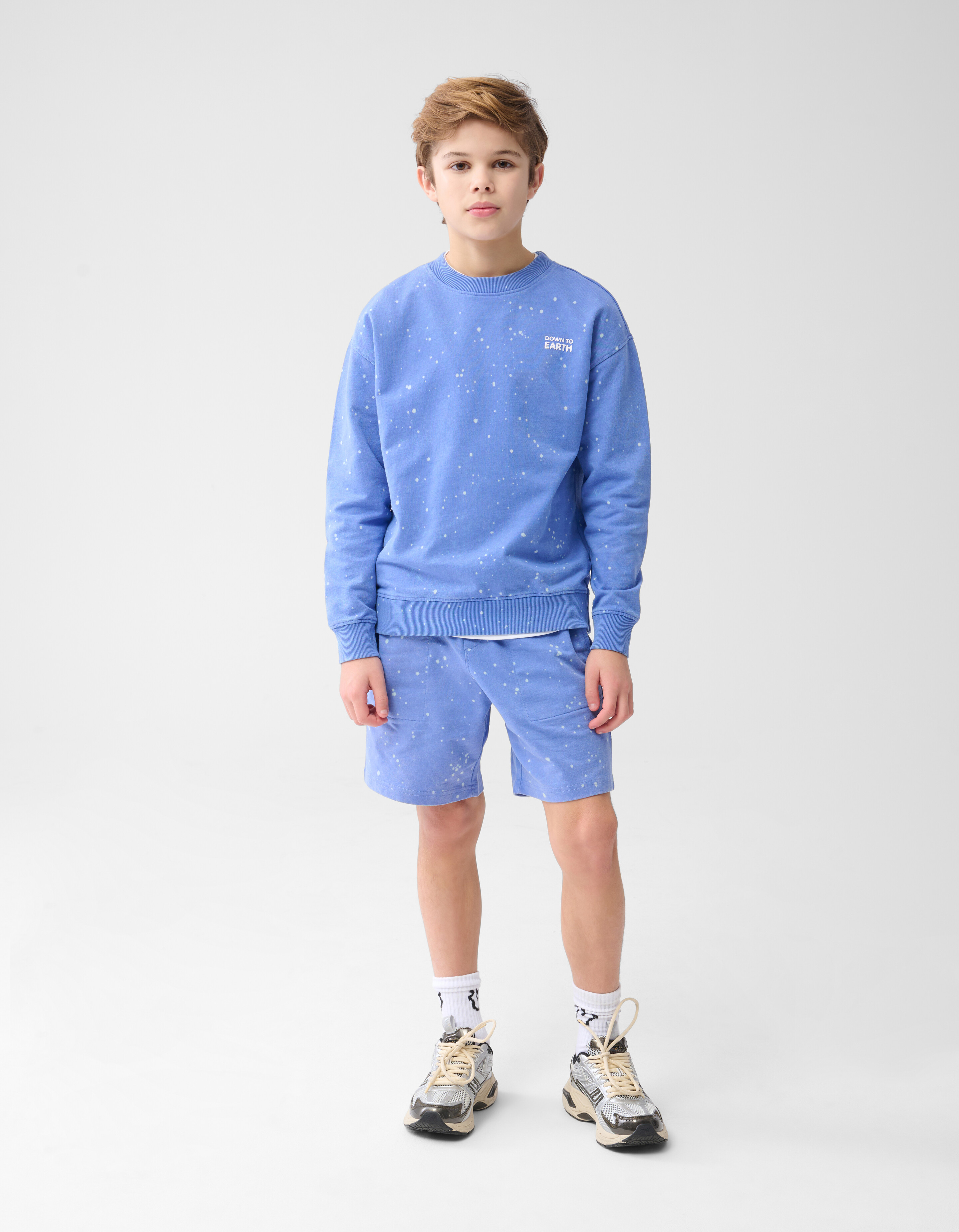 Färbepullover Hellviolett SHOEBY BOYS