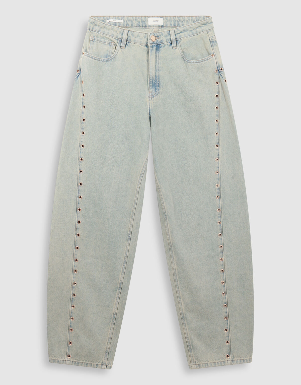 Jeans mit &Ouml;senverschluss, gebleicht SHOEBY WOMEN